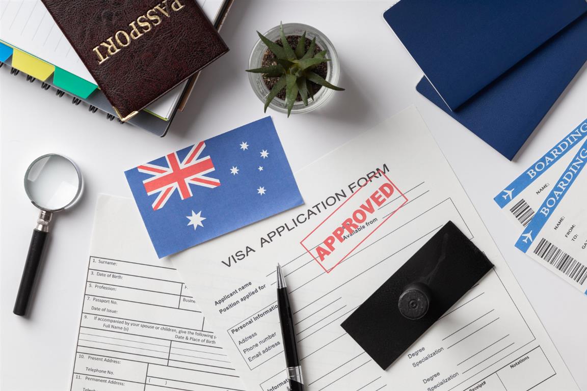 Visa application for Australia - Image by Freepik