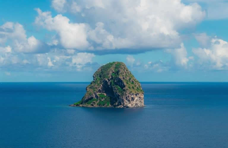 Diamant Rock in Martinique - Credit: Tourcrib
